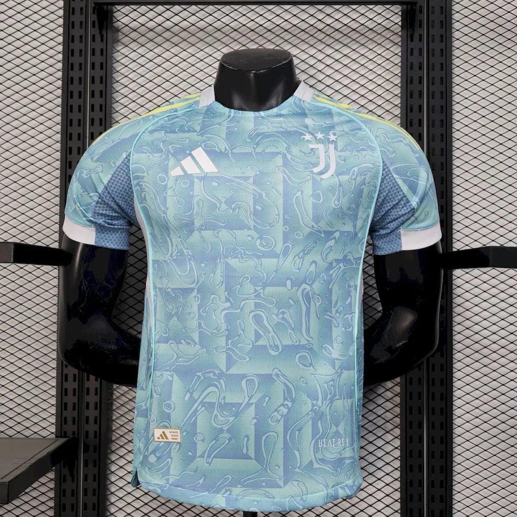 Voetbalshirt Juventus concept blauw