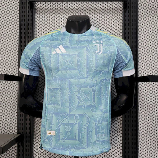 Voetbalshirt Juventus concept blauw