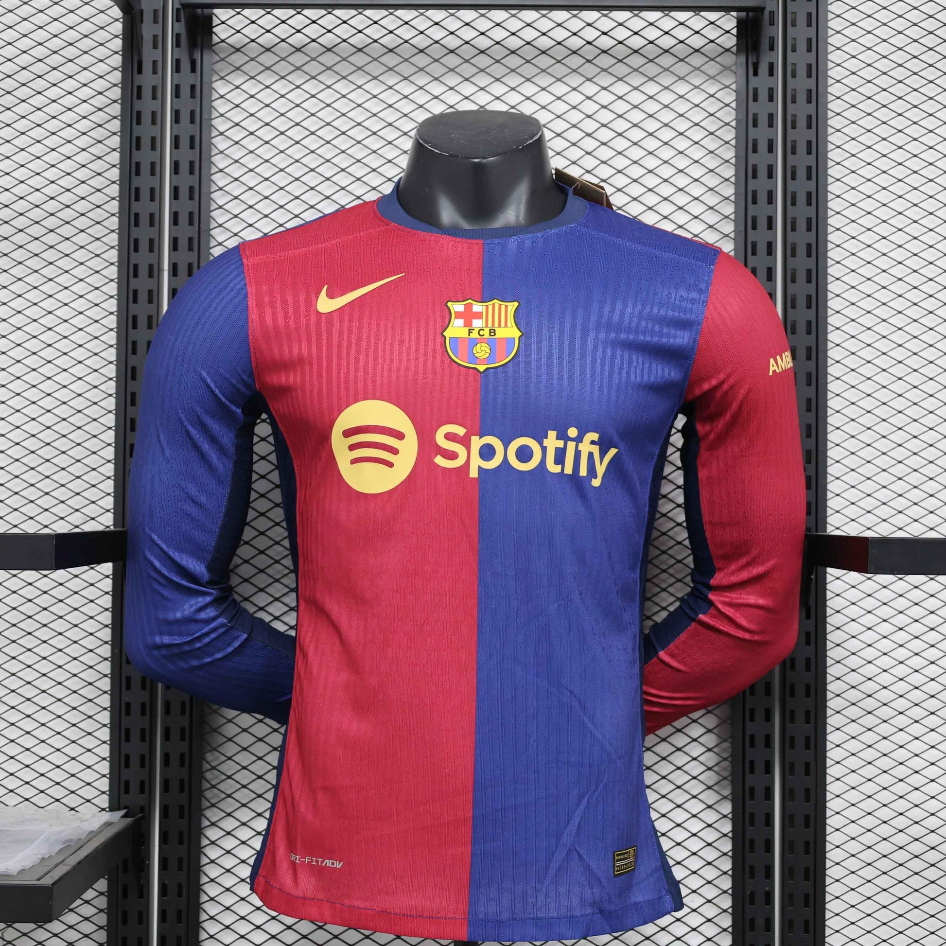 Voetbalshirt 24-25 Barcelona Lange Mouw