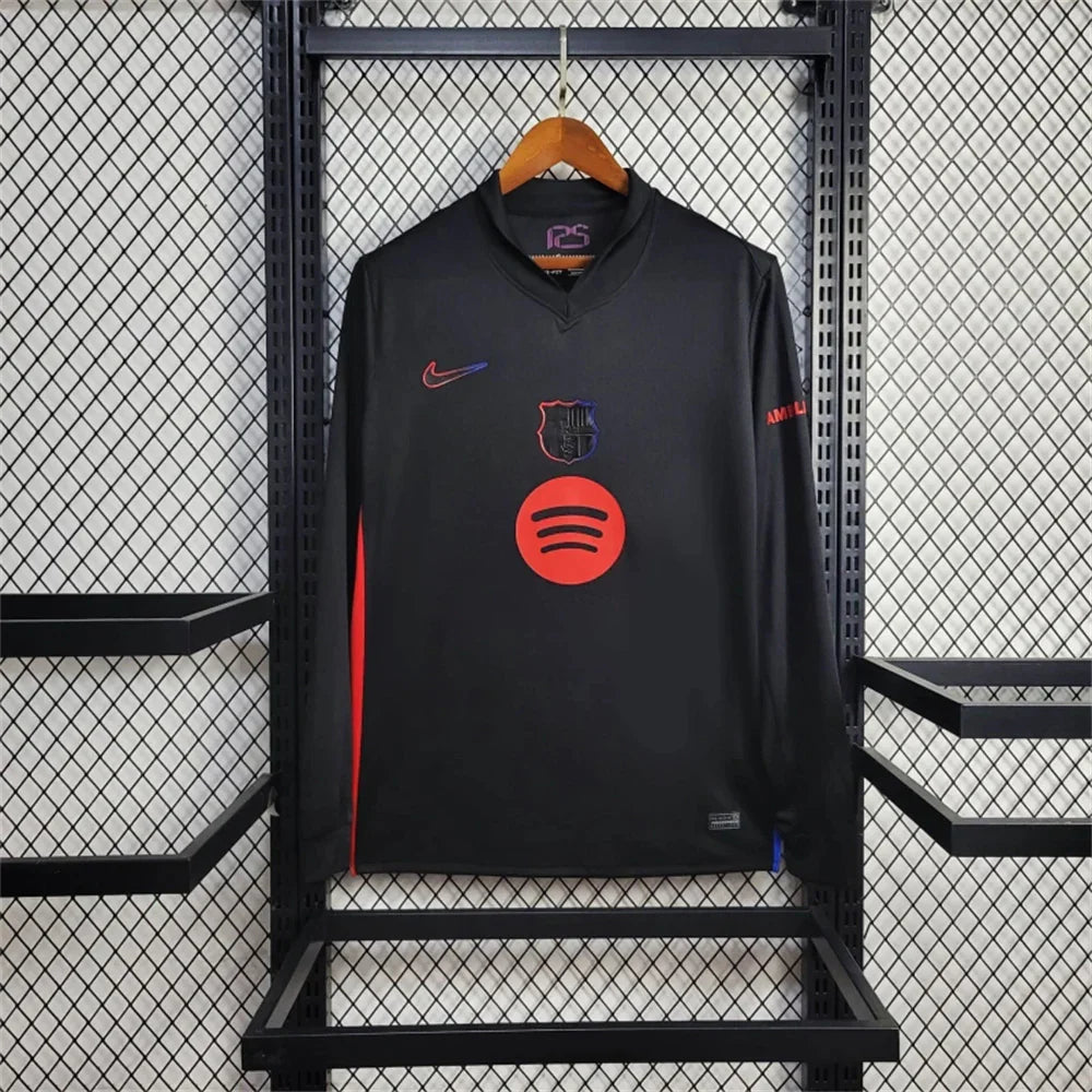 Voetbalshirt 24-25 Barcelona Lange Mouw