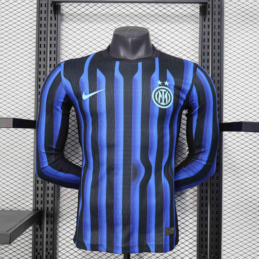 Voetbalshirt Inter Milan lange mouw 2025-26