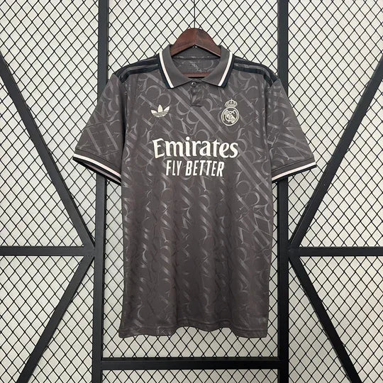 Voetbalshirt Real Madrid third zwart 2024/25