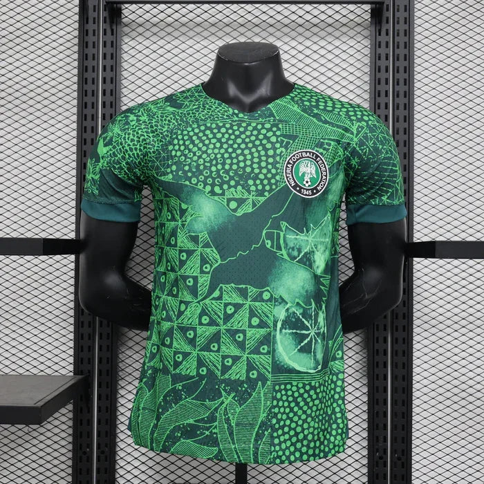 Voetbalshirt Nigeria seizoen 2023-2024 thuis version player