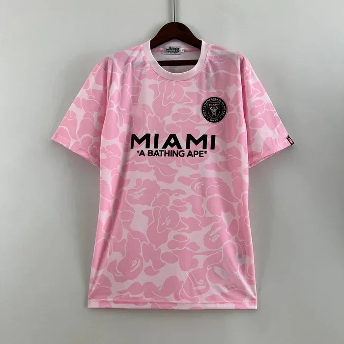 Voetbalshirt Inter Miami seizoen 2023-2024 gelimiteerde editie roze