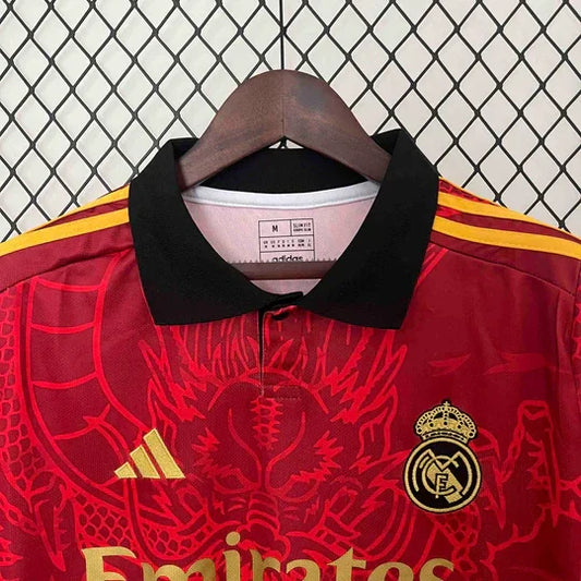 Fotballdrakt Real Madrid Konsept Rød Drage 2024/25