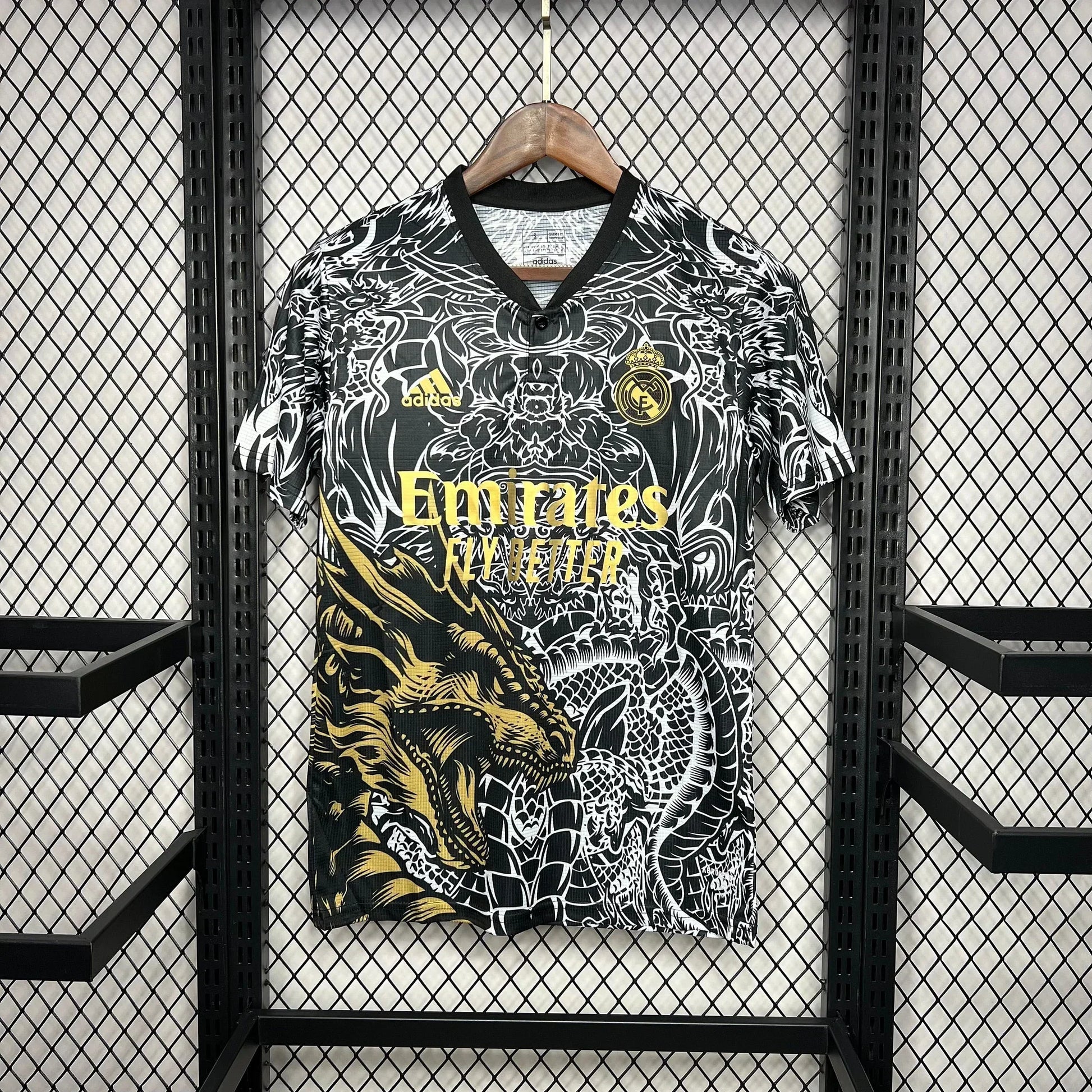 Voetbalshirt Real Madrid voetbal concept 2024 2025