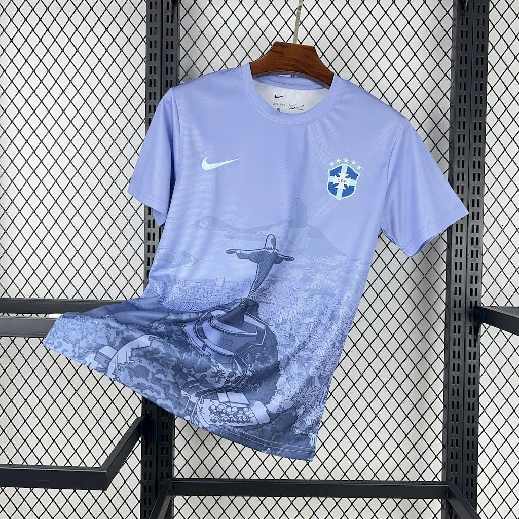 Voetbalshirt Brazilië concept 2025-26