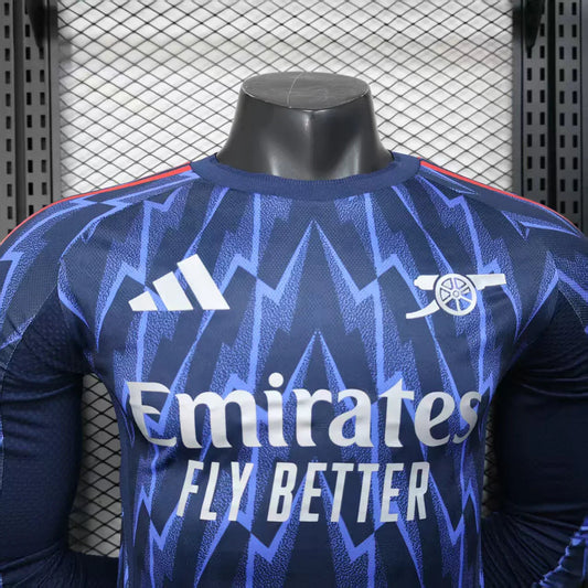Fotballdrakt Arsenal Borte Langærmet 2025/26