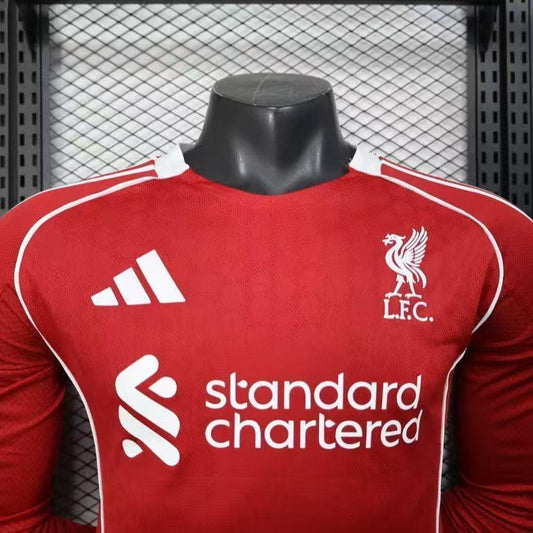 Fotballdrakt Liverpool Langærmet 2025/26