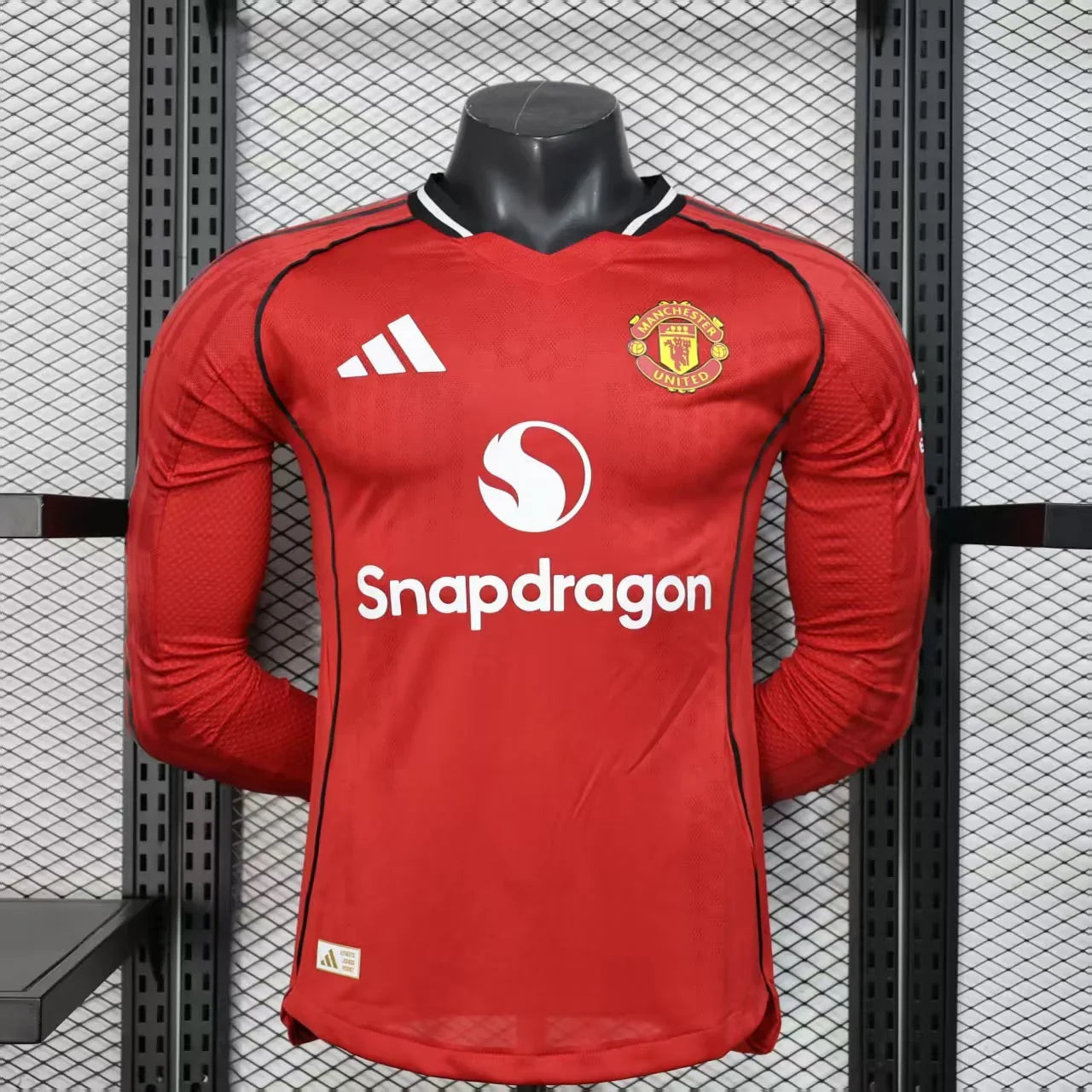 Voetbalshirt Manchester United lange mouw 2025-26