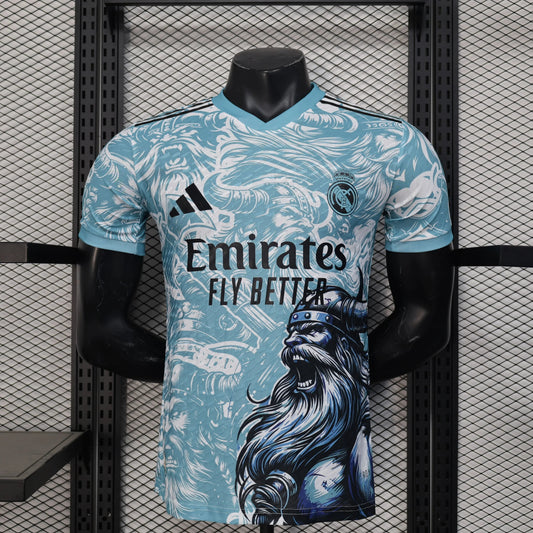 Voetbalshirt Réal Madrid concept 2025-2026