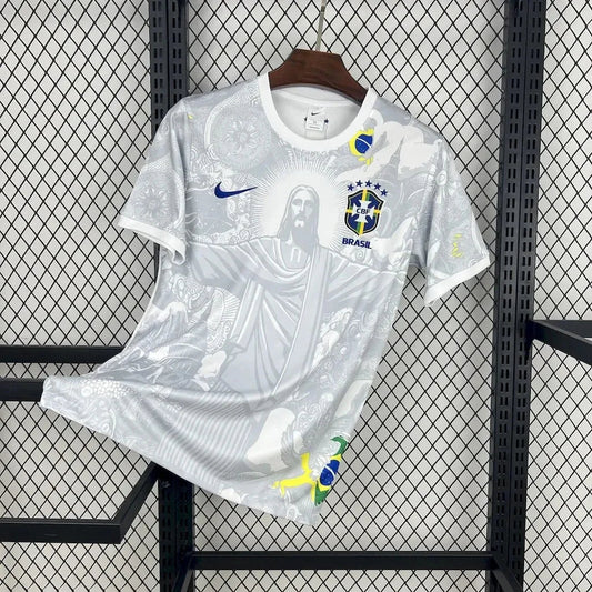 Voetbalshirt Brazilië concept 2025