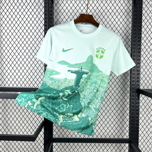 Voetbalshirt Brazilië concept 2025-26