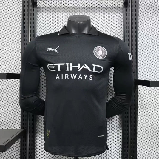 Voetbalshirt Manchester City lange mouw 2025-26