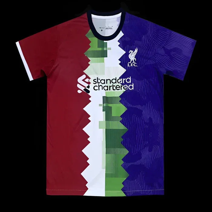 Voetbalshirt Liverpool seizoen 2023-2024 speciale editie pre-match