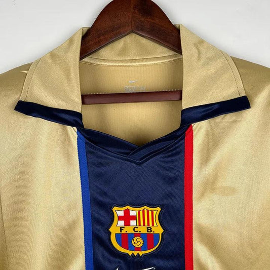 Retro Fotballdrakt FC Barcelona 2002