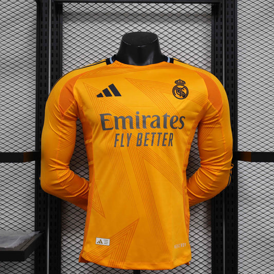 Voetbalshirt 24-25 Real Madrid Lange Mouw