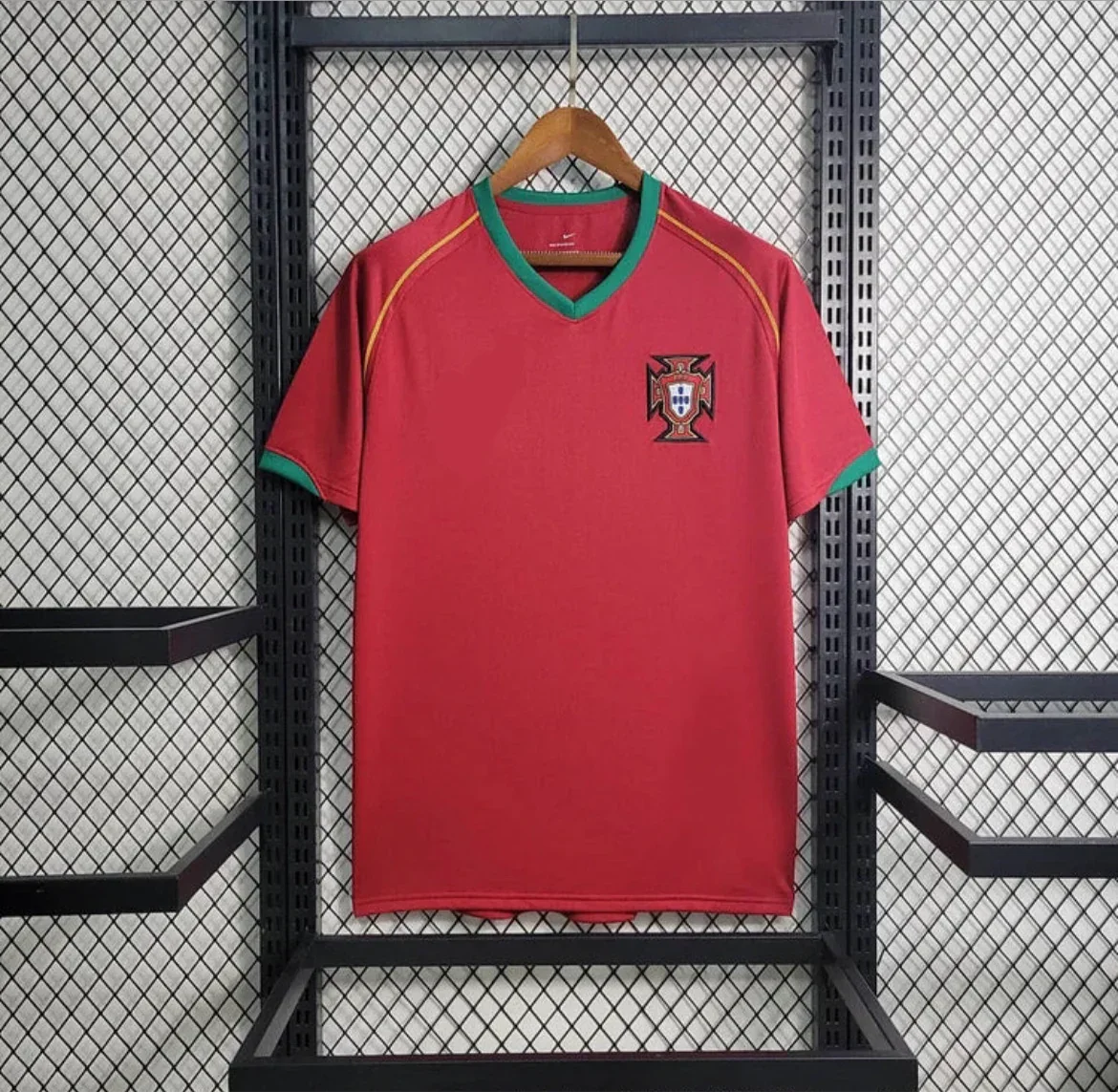 Voetbalshirt Retro Portugal 2007