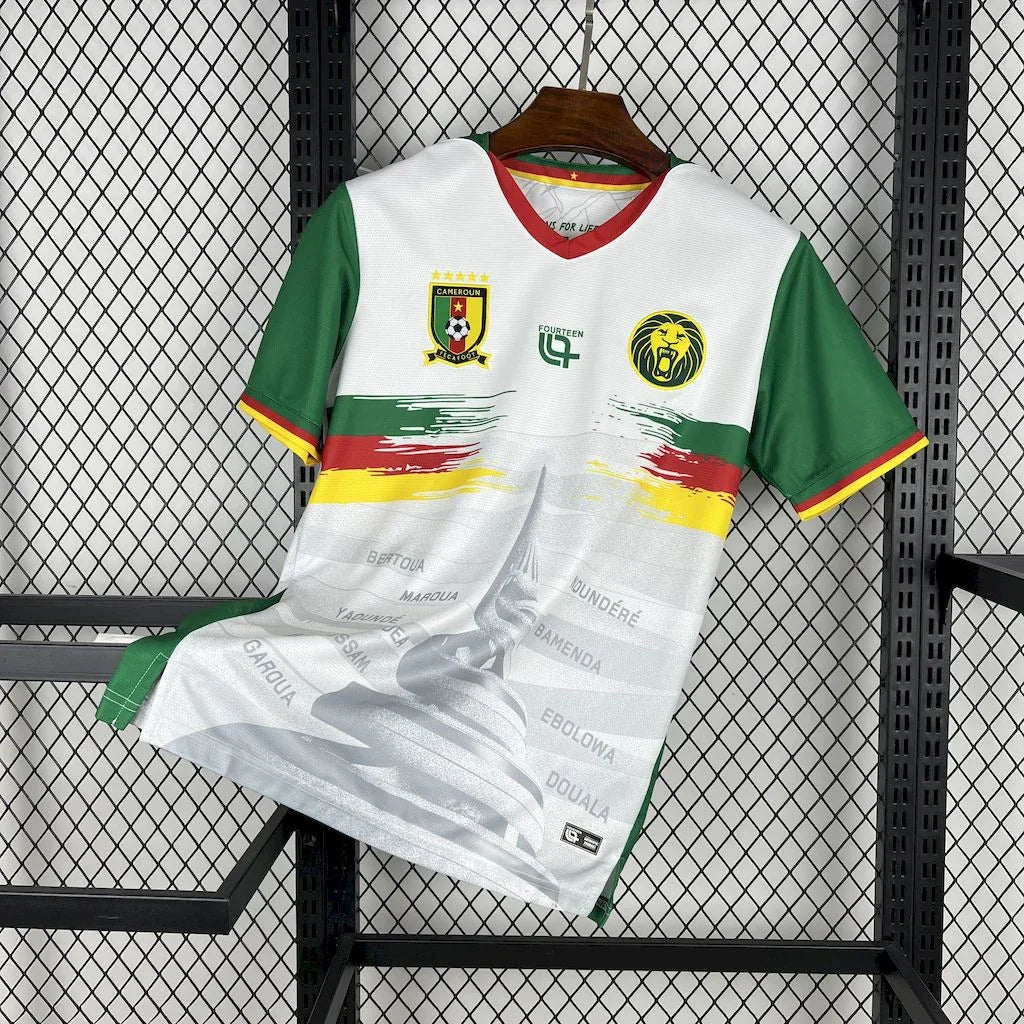 Voetbalshirt Kameroen Afrika Cup 2025-26