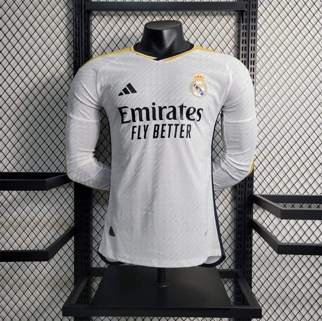 Voetbalshirt 23-24 Real Madrid Lange Mouw
