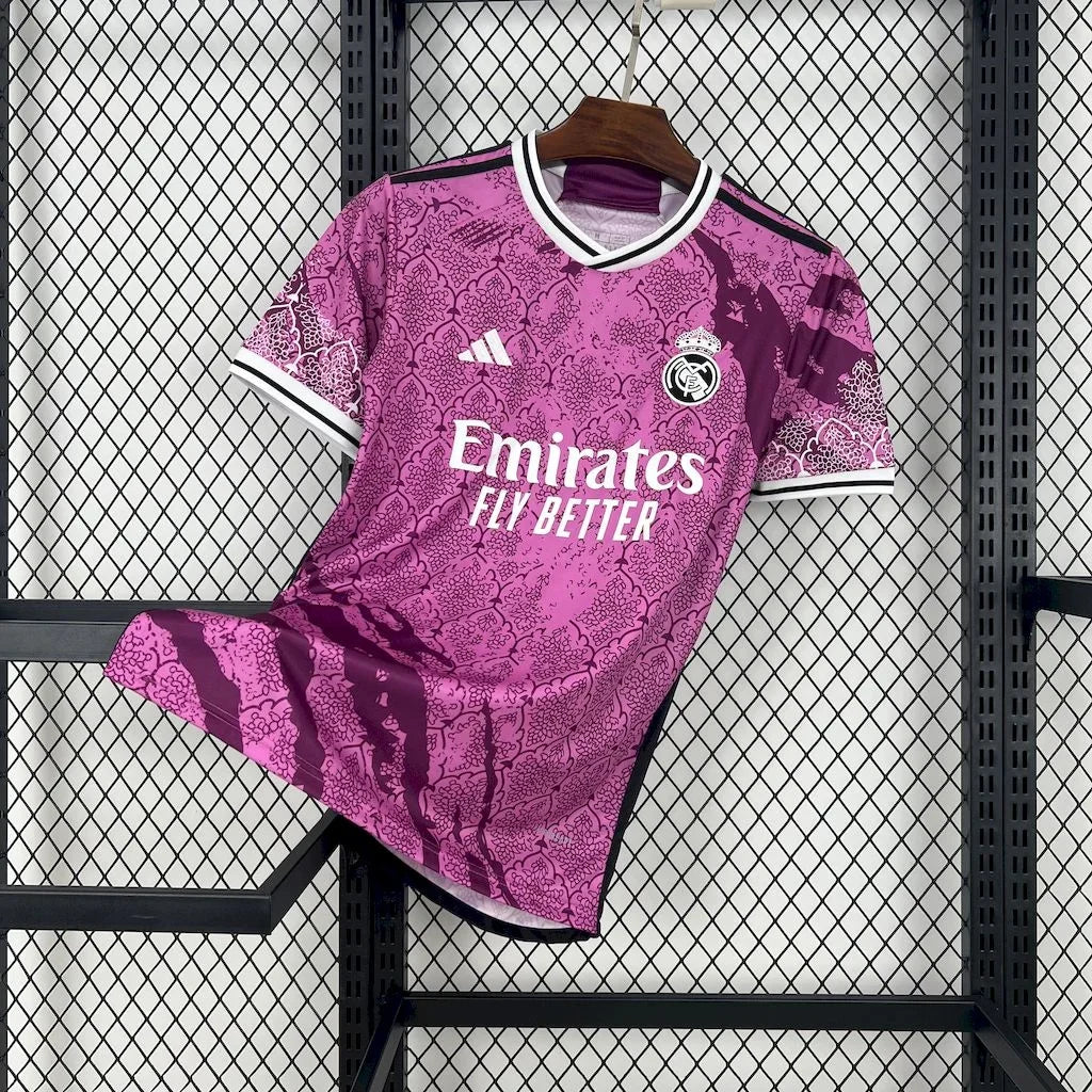 Voetbalshirt Real Madrid Concept Roze 2024-25