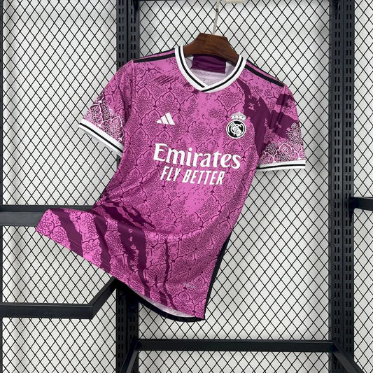 Voetbalshirt Real Madrid Concept Roze 2024-25