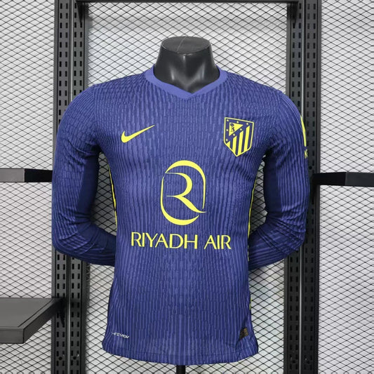 Voetbalshirt Atletico Madrid lange mouw 2025-26