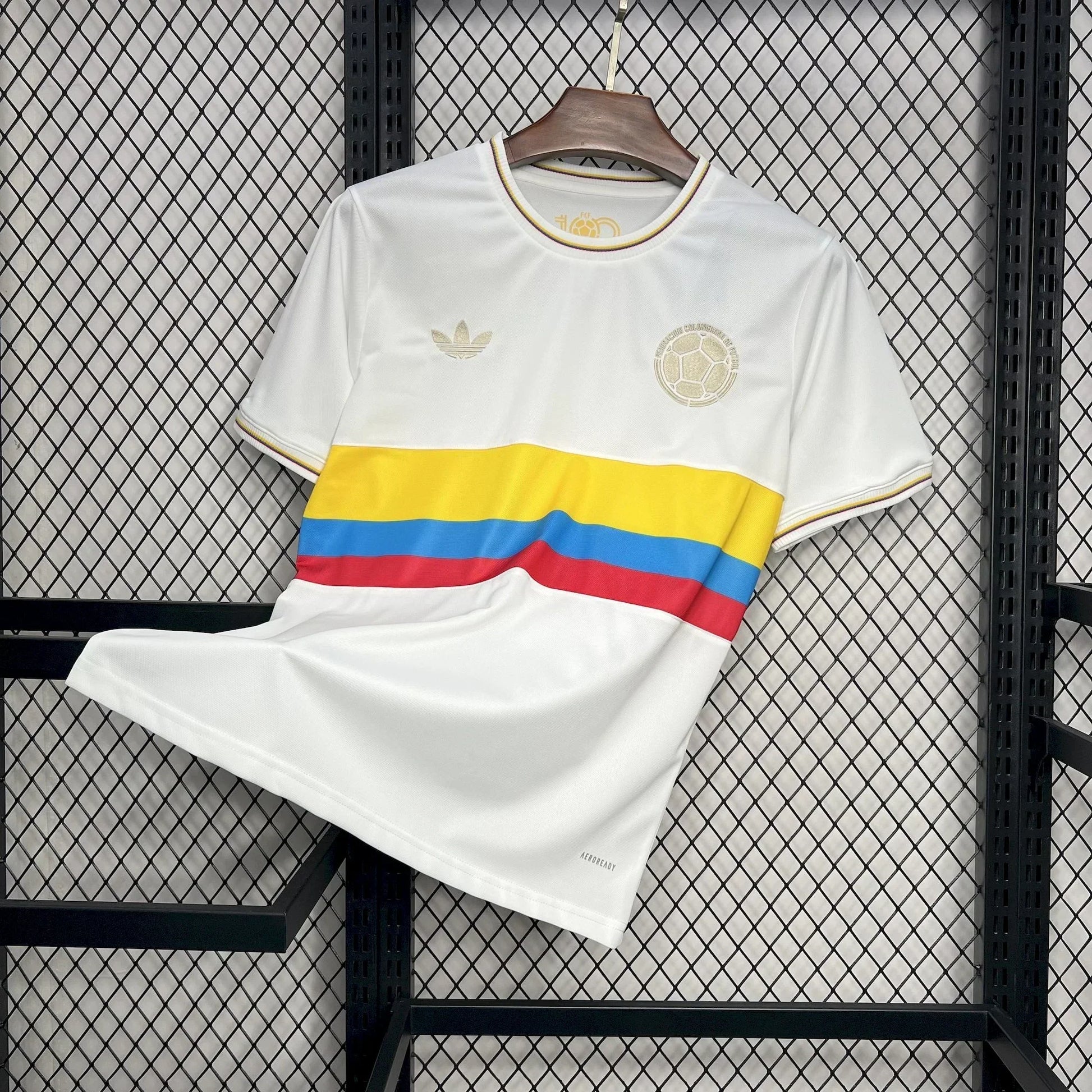 Voetbalshirt Colombia 100 ans 2024/25