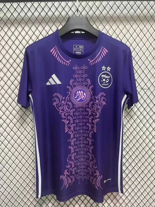 Voetbalshirt Algerije 2024/2025 concept Paars