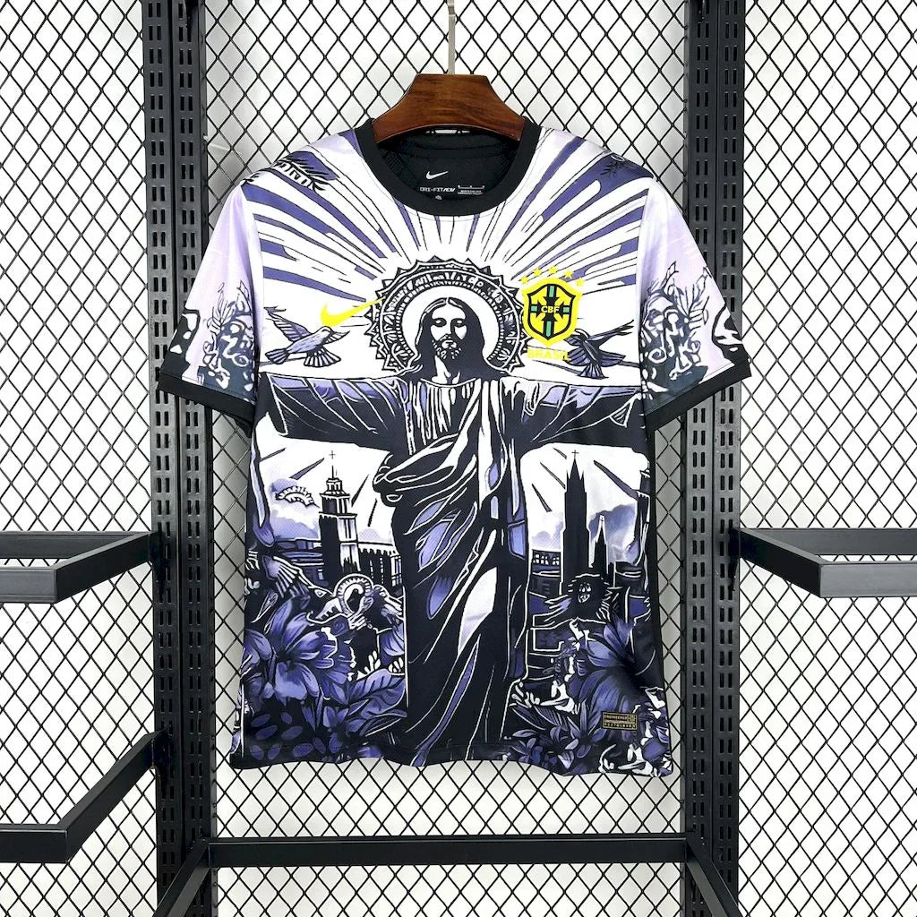 Voetbalshirt Brazilië concept 2025-26
