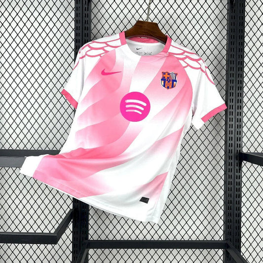 Voetbalshirt FC Barcelona Concept Roze & Wit 2025-26
