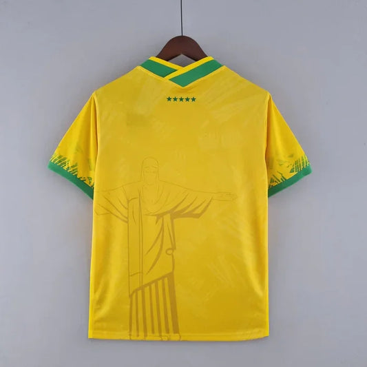 Fotballdrakt Brasil sesong 2022 spesialedisjon gul