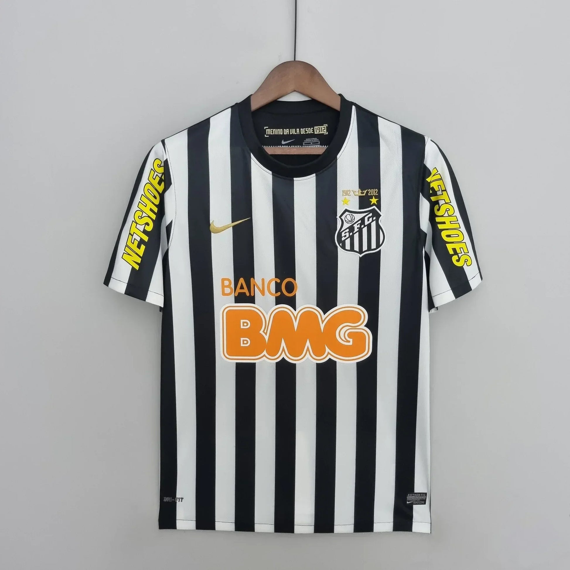 Voetbalshirt Santos Neymar Retro 2013