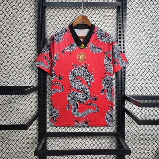 Voetbalshirt Manchester United Retro 2019 2020 Japan Dragon