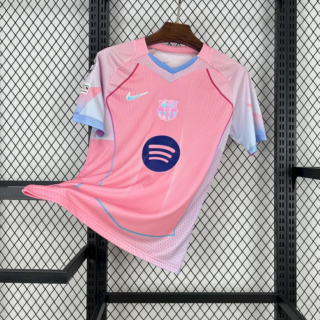 Voetbalshirt FC Barcelona Concept Roze 2025-26