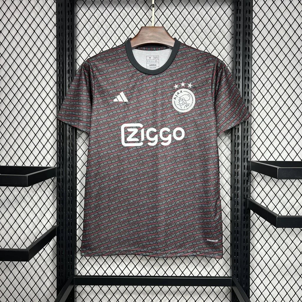 Voetbalshirt AJAX Amsterdam voetbal Pre-Match 2024 2025