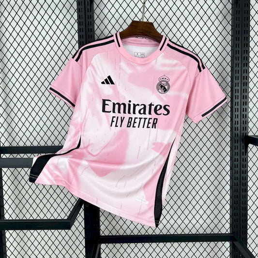 Voetbalshirt Real Madrid Concept Roze & Wit 2025