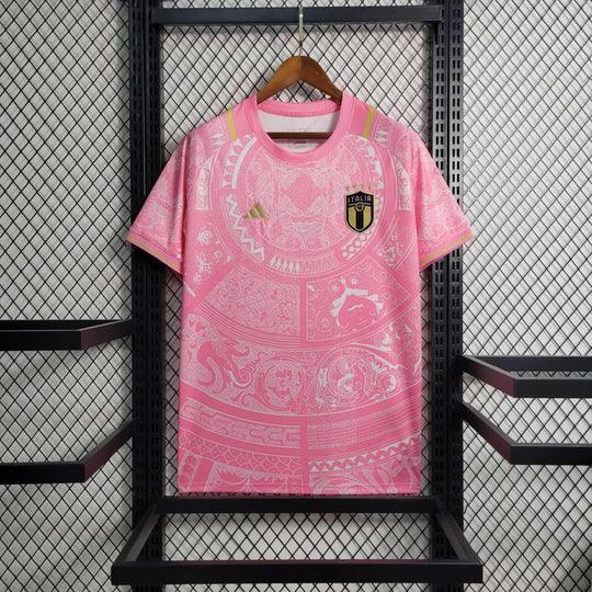 Voetbalshirt Italië 2024 Speciale Editie Roze