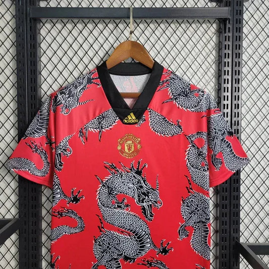 Retro Fotballdrakt Manchester United 2019/20 Japan Drage
