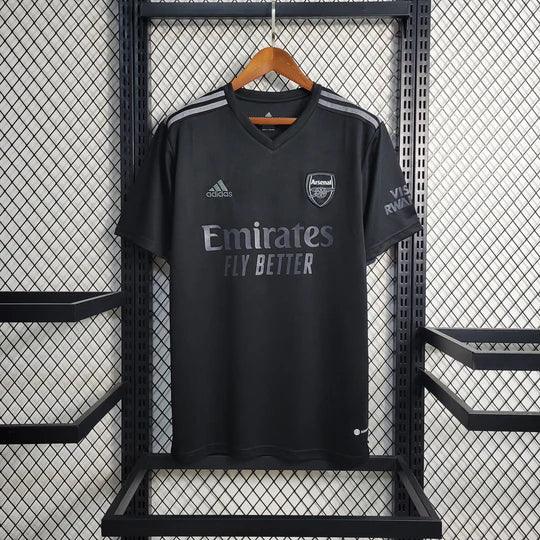 Voetbalshirt Arsenal 2023 2024 Zwart