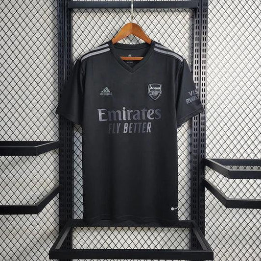 Voetbalshirt Arsenal 2023 2024 Zwart