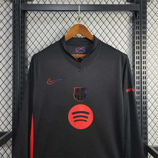 Fotballdrakt FC Barcelona 2024/25 langærmet III