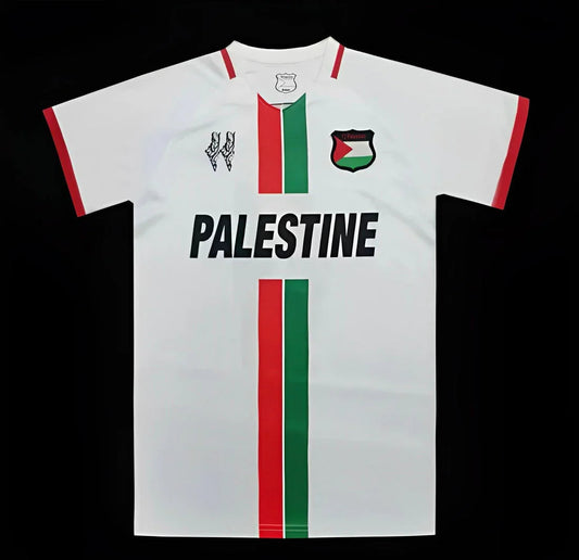 Voetbalshirts Palestina SPECIALE EDITIE WIT 2023 2024