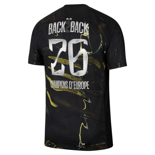 VOETBALSHIRT PSG NIGHT STADIUM BACK2BACK 26 MET LES 2 STERREN ⭐️⭐️