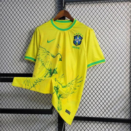 Fotballdrakt Brasil 24/25 Spesialedisjon Gul Fugl