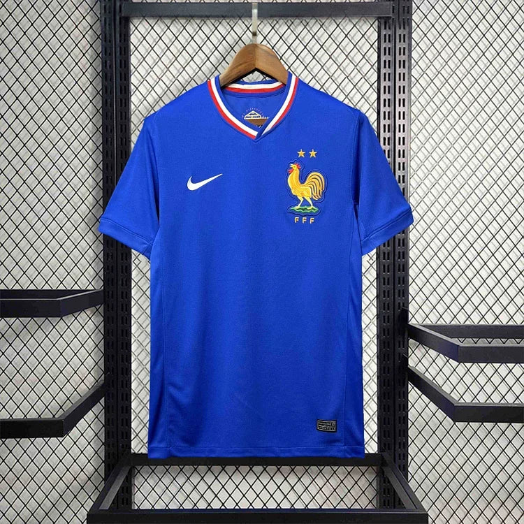 Voetbalshirt Frans Elftal voetbal thuis 2024 2025 EK2024