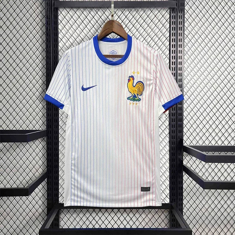 Voetbalshirt Frans Elftal voetbal uit 2024 2025 EK2024