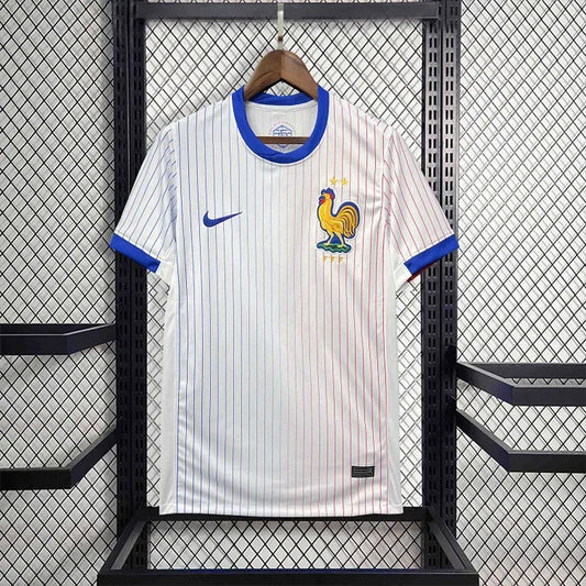 Voetbalshirt Frans Elftal voetbal uit 2024 2025 EK2024