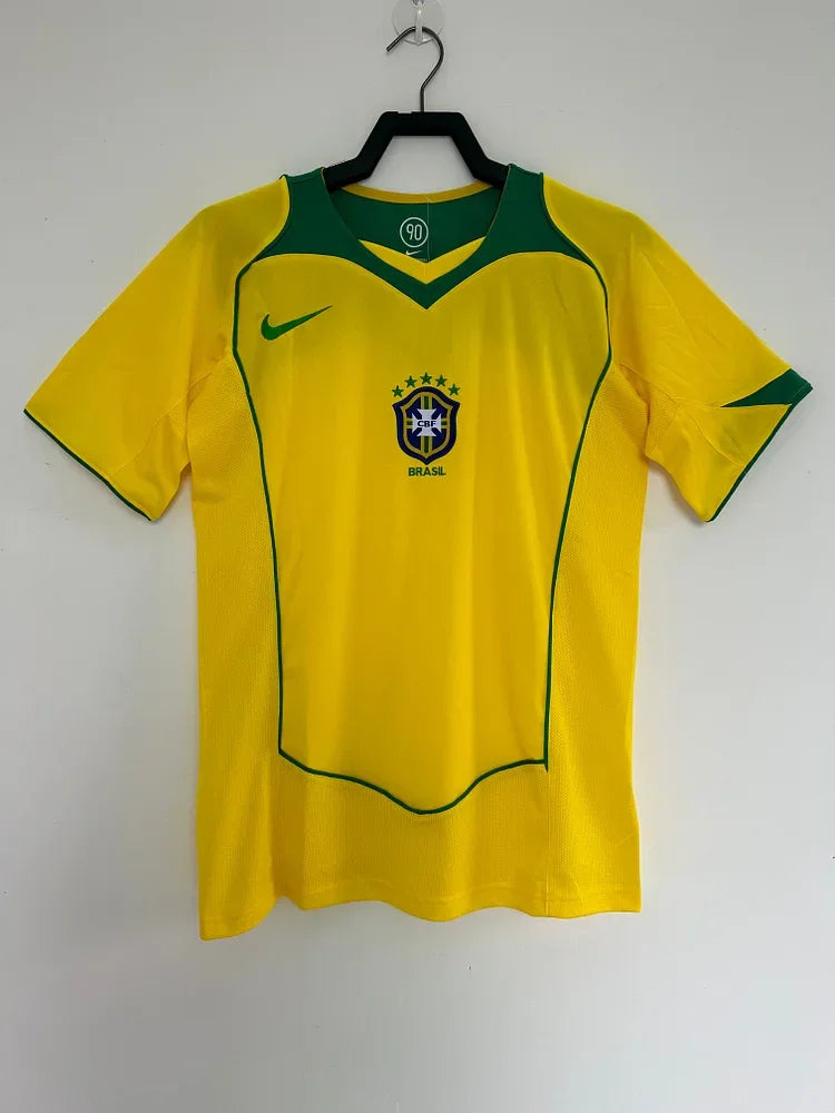 VOETBALSHIRT RETRO BRAZILIË 2004
