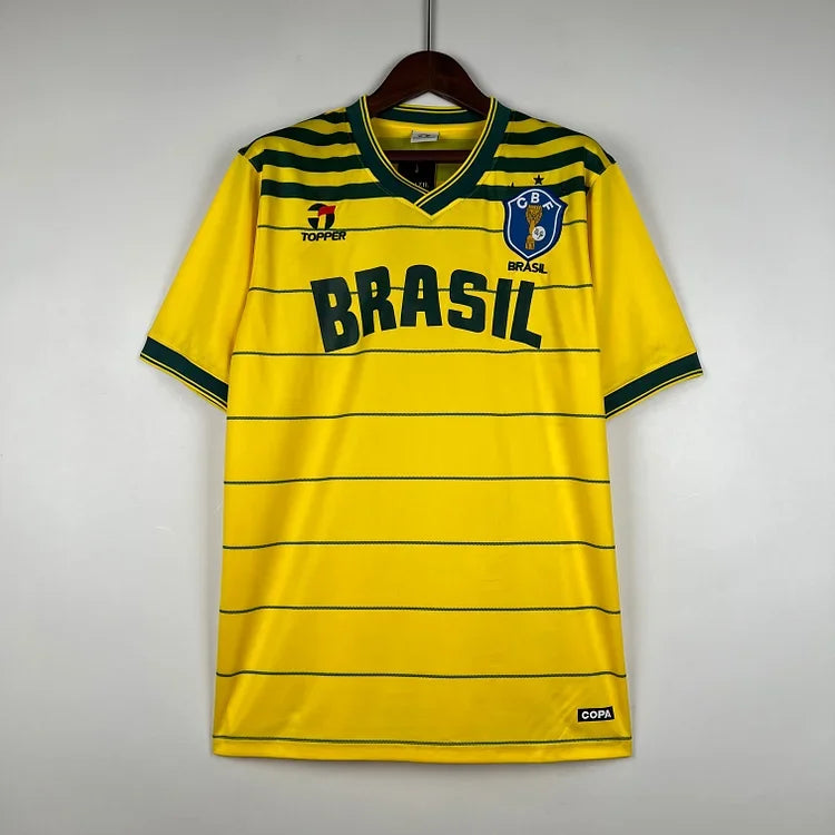 VOETBALSHIRT RETRO BRAZILIË 1984